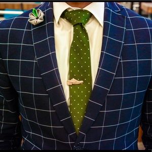 Wingtip Tie Bar/Clip by Suit & Tai